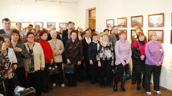 Открытие выставки картин Н.К. Рериха в Кемерово